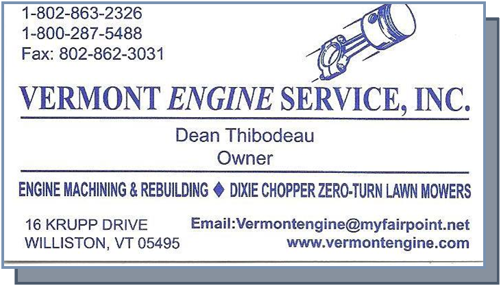 Vermont Engine Service, Inc.
